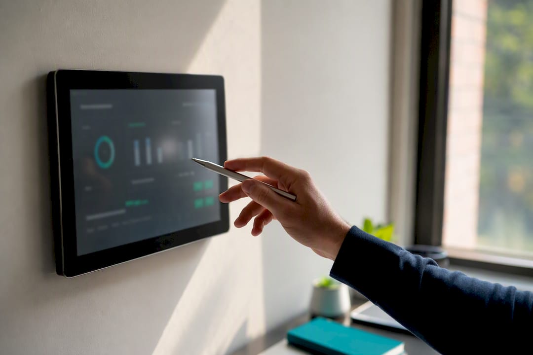Digital dashboard panel for call KPIs